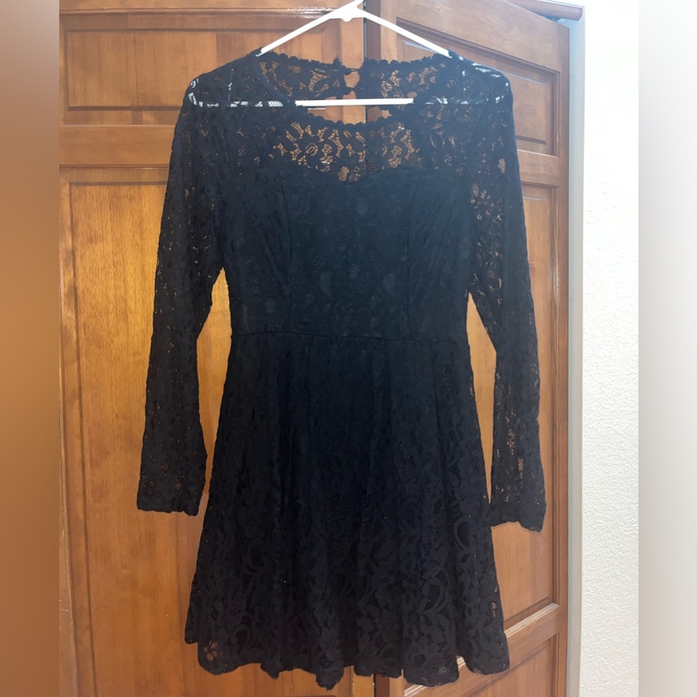 Medium black dress - worn once, like brand new!